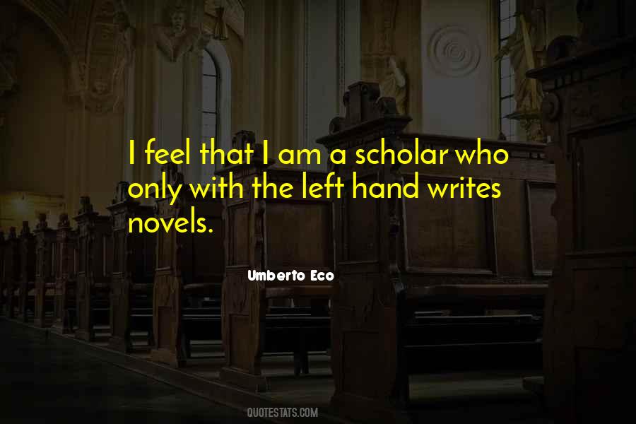 Quotes About A Left Hand #83360