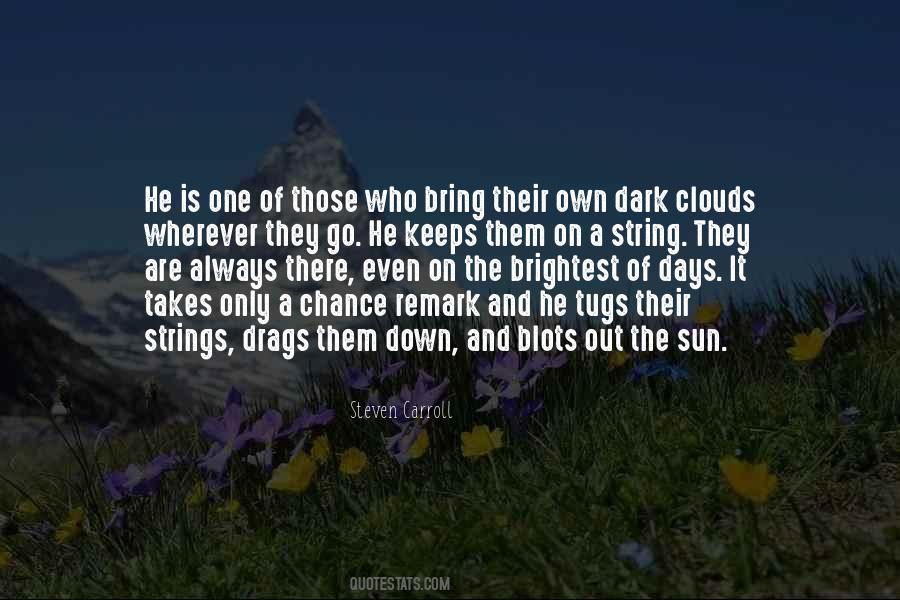 Clouds Sun Quotes #848279