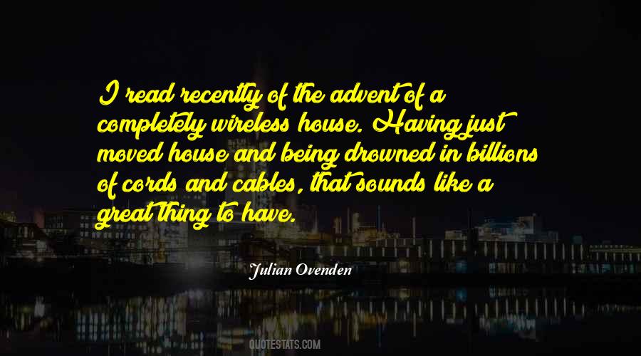 Just Moved In Quotes #1627039