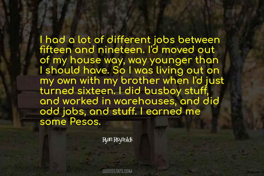 Just Moved In Quotes #515913