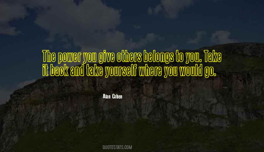 Back To Self Quotes #1675554
