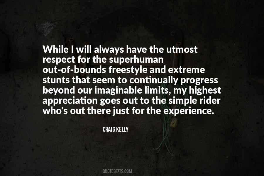 Respect Experience Quotes #1277166