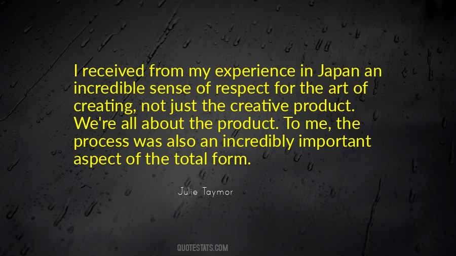 Respect Experience Quotes #1620935