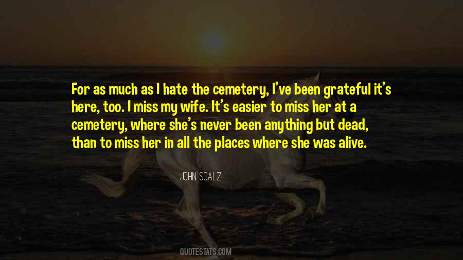 Loss Of My Wife Quotes #879713