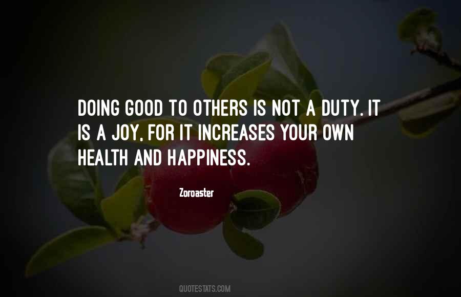 Health And Joy Quotes #1817615