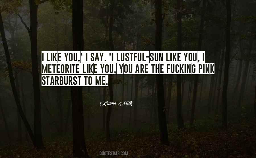 I Love You Like The Sun Quotes #525402