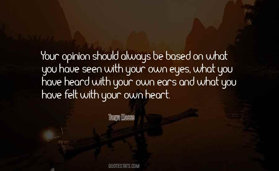 Live Life On Your Own Quotes #1063734