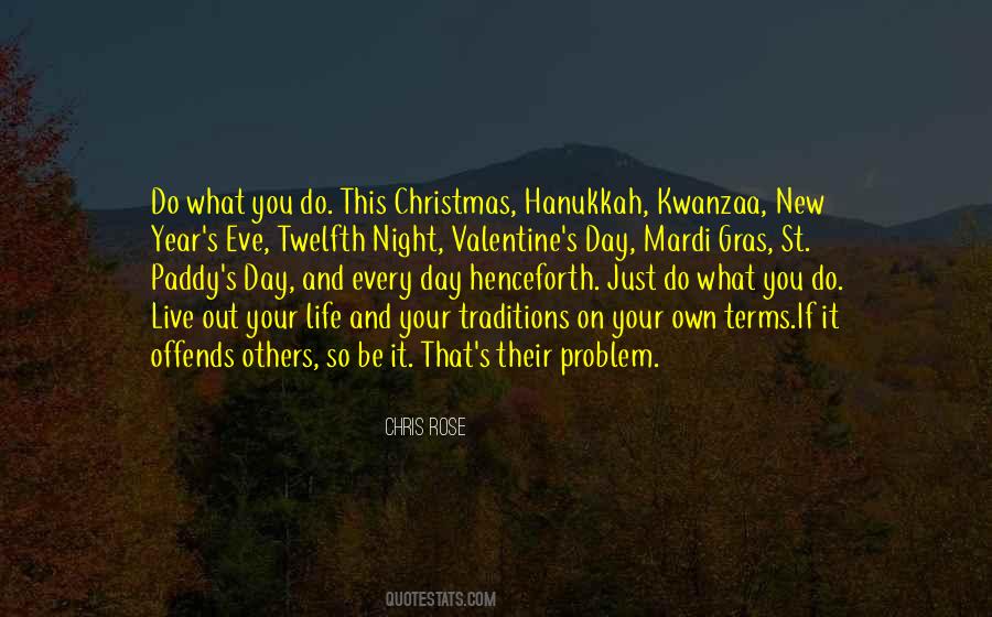 Live Life On Your Own Quotes #427635