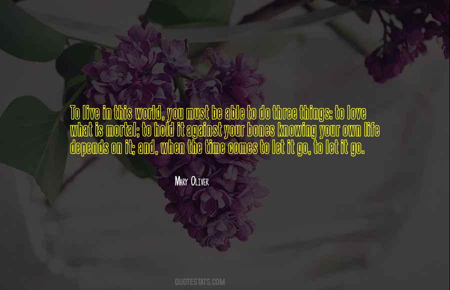 Live Life On Your Own Quotes #541849