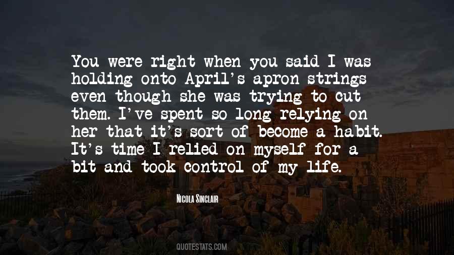 Live Life On Your Own Quotes #926294