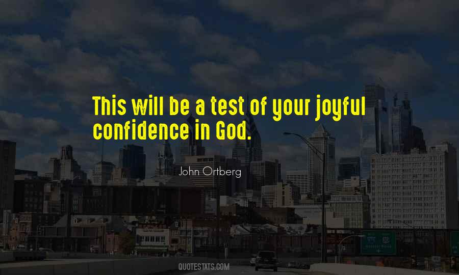 God Confidence Quotes #1511190