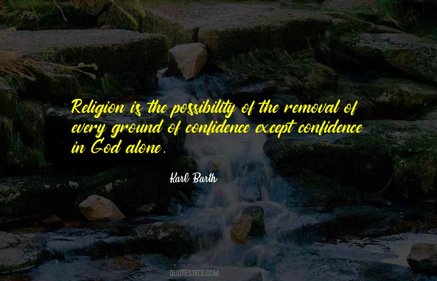 God Confidence Quotes #987668