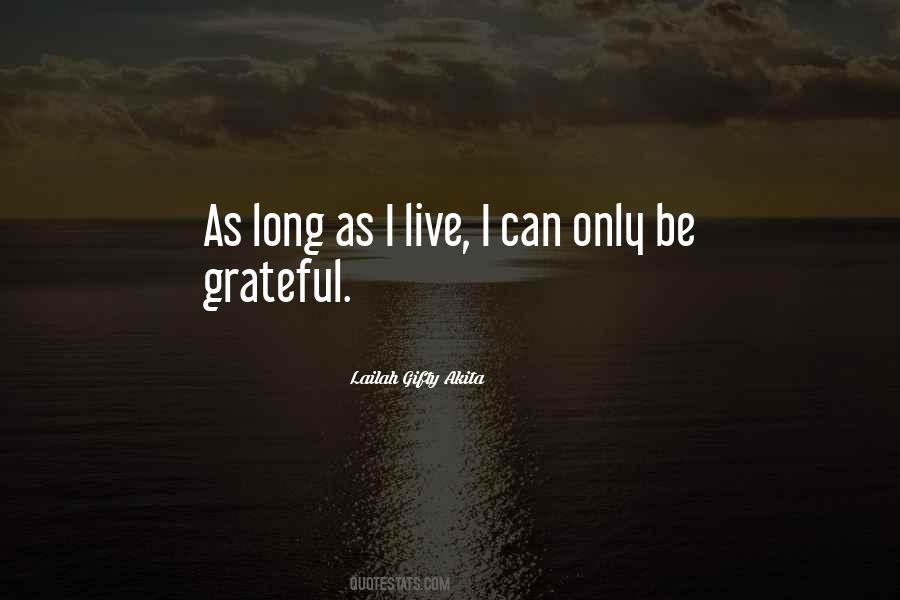 Living Gratitude Quotes #1578560