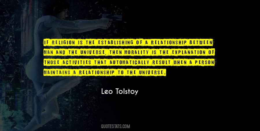 Establishing Relationship Quotes #1391622