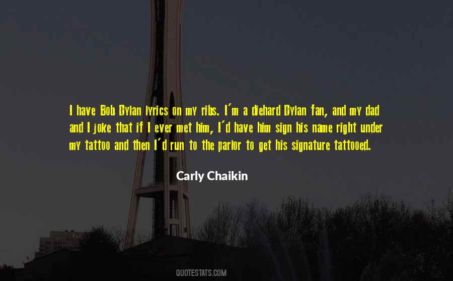 Tattoo Your Name Quotes #420300
