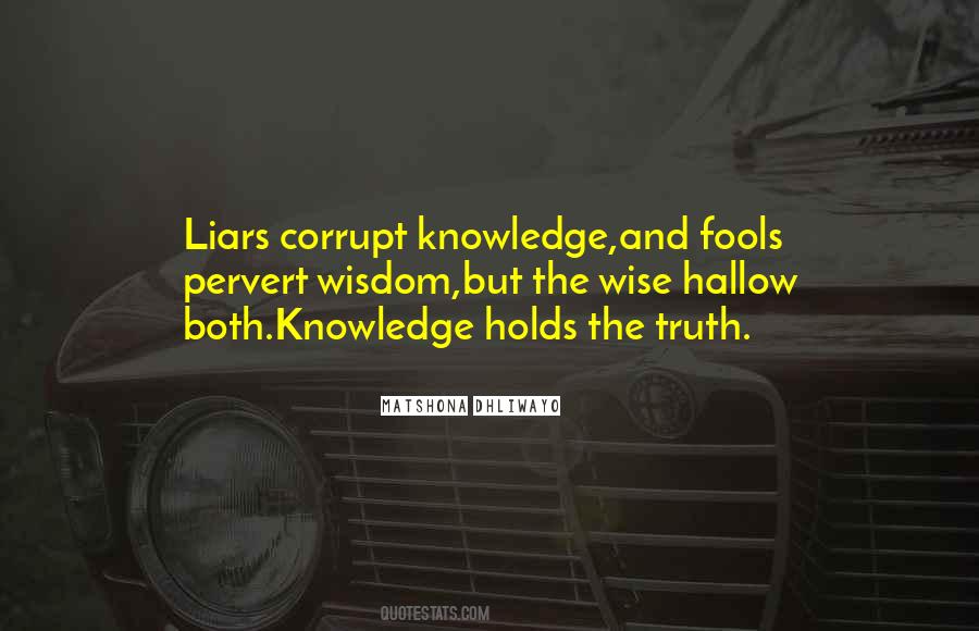 Quotes About The Liars #374128