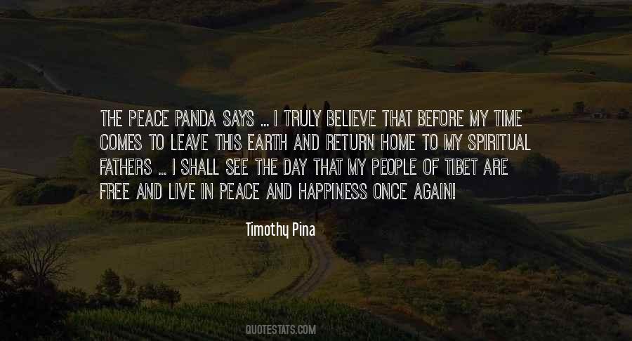 My Peace And Happiness Quotes #1765304