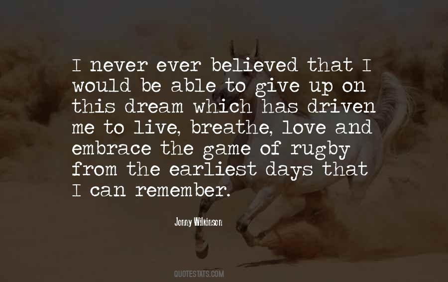 Breathe Love Quotes #1708967