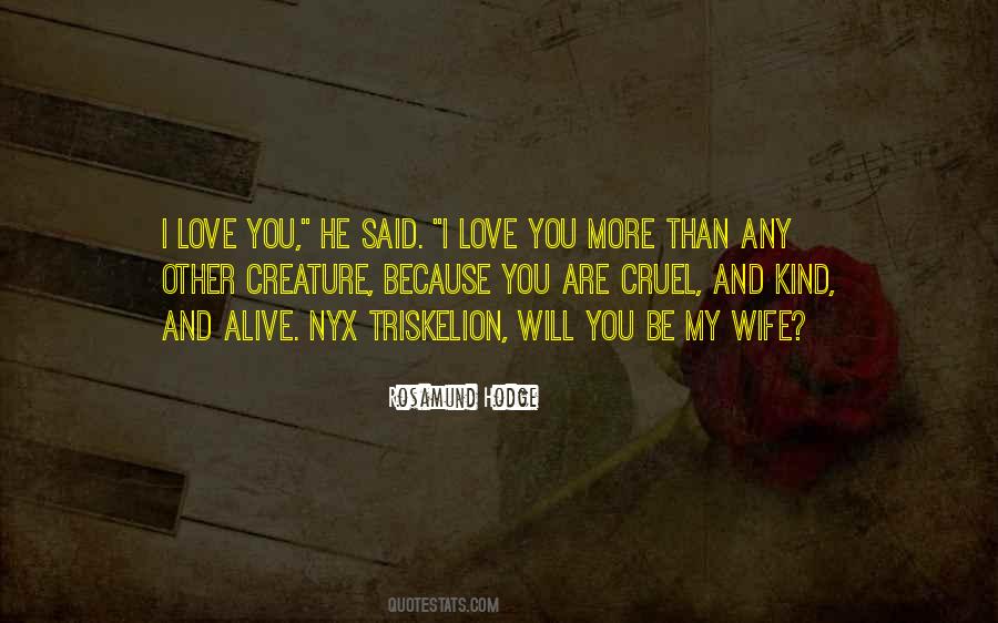 Quotes About I Love My Wife #179946