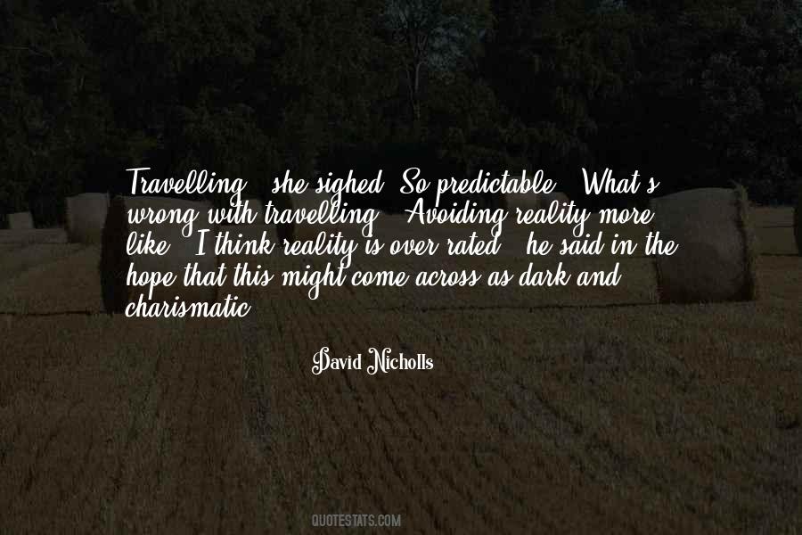 As Predictable As Quotes #1248086