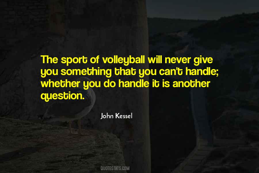 Quotes About Sports Volleyball #1233856