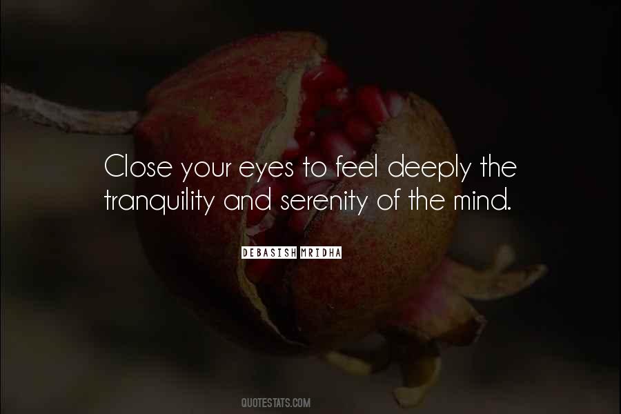 Tranquility Serenity Quotes #1271154