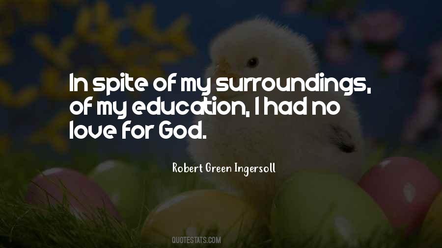 Quotes About I Love My God #327355