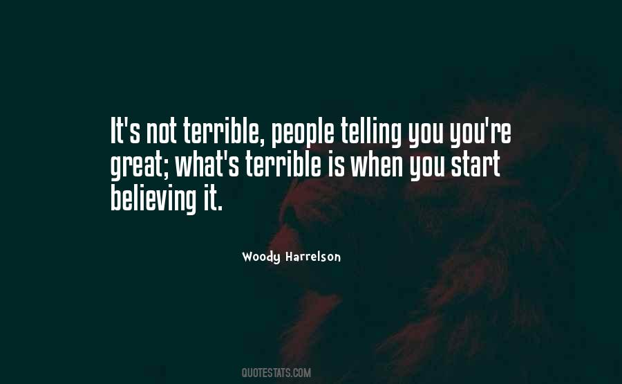 Not Believing In Yourself Quotes #25806