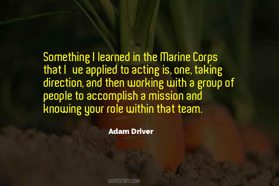 Working With A Team Quotes #271753