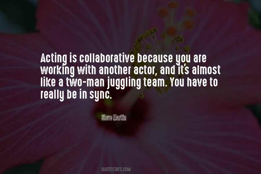 Working With A Team Quotes #803164