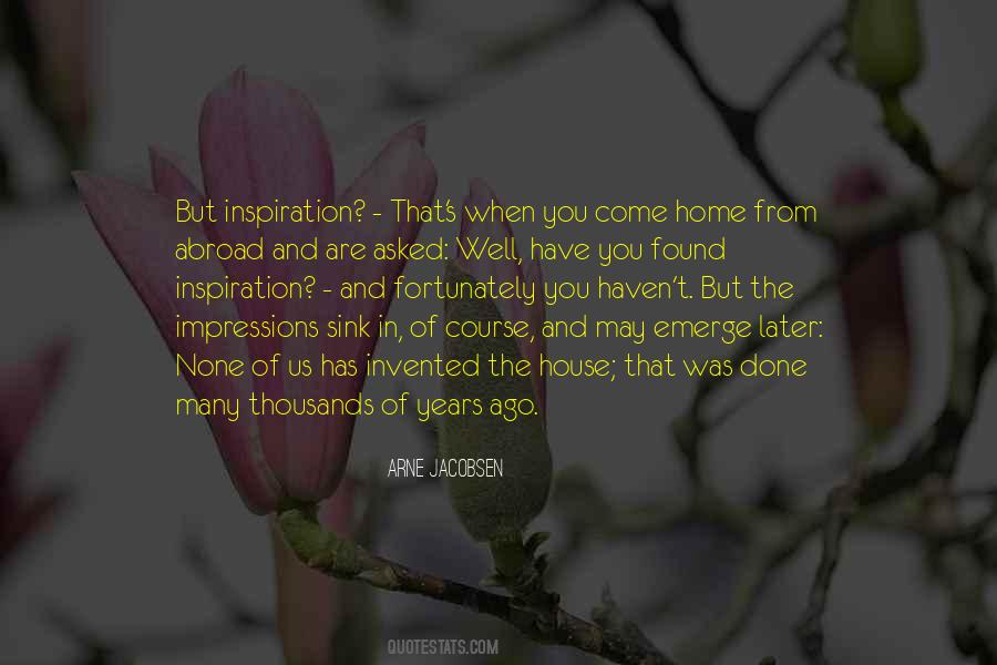 Home Inspiration Quotes #1033667