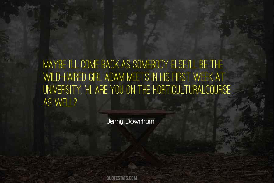Hi You Quotes #1612721