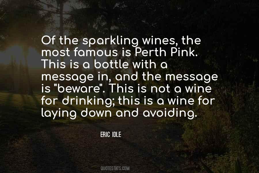 Pink Wine Quotes #1366796