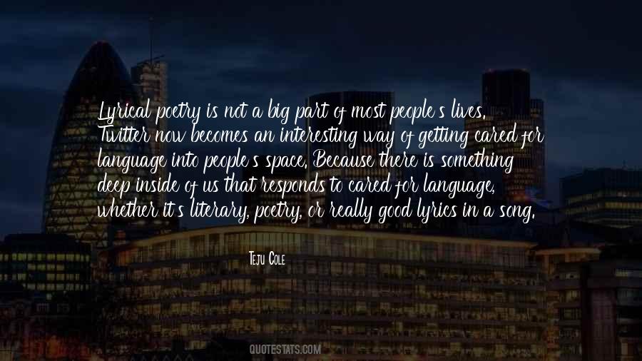 Not Cared For Quotes #1655194