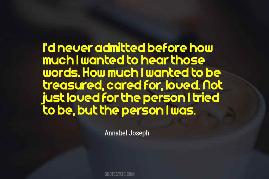 Not Cared For Quotes #674847