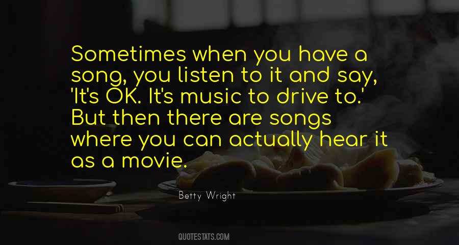Movie Song Quotes #227546