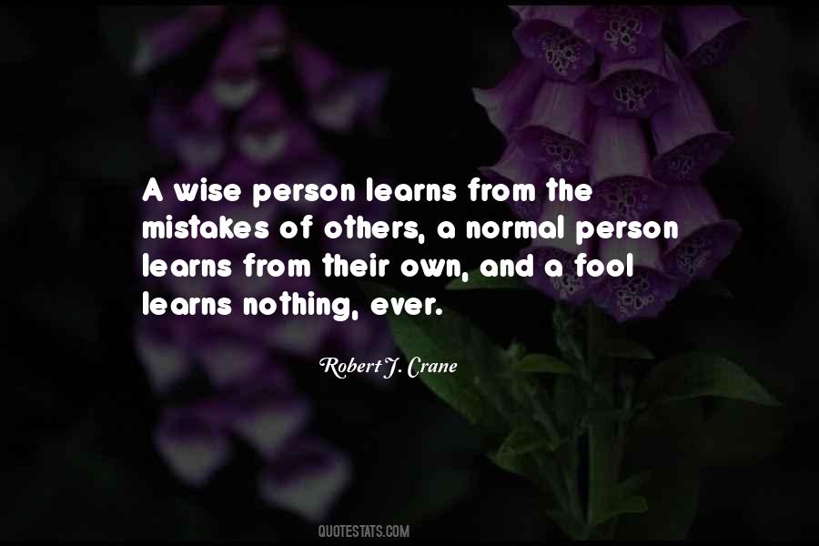 Fool Wise Quotes #1468856
