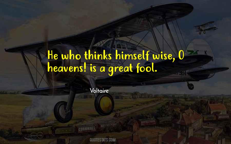 Fool Wise Quotes #394571