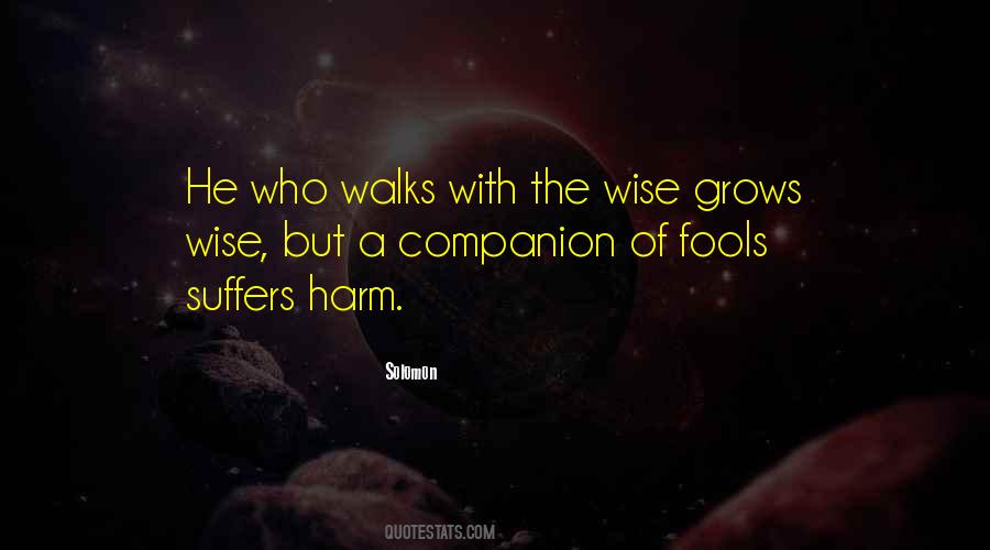 Fool Wise Quotes #599745