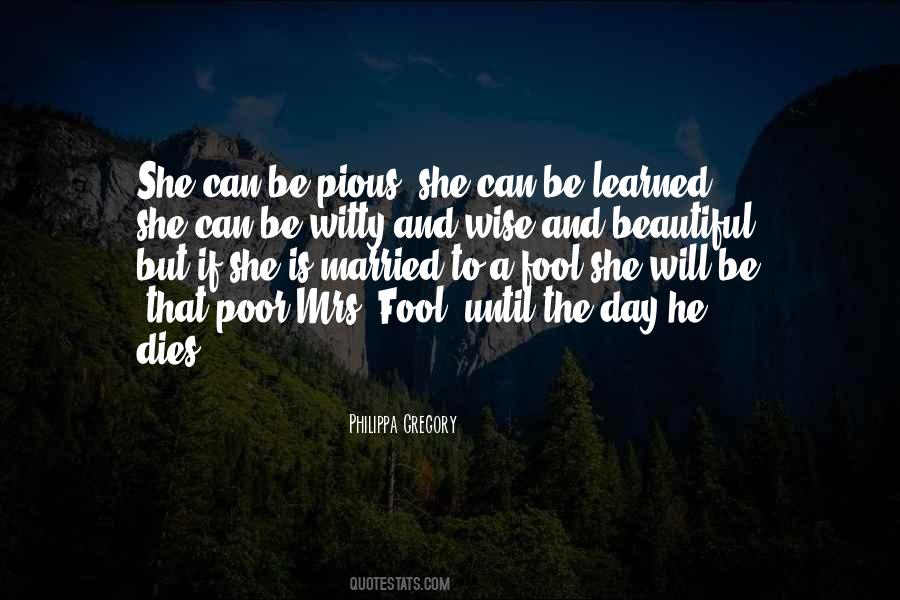 Fool Wise Quotes #651804