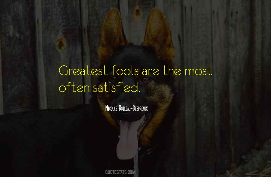 Fool Wise Quotes #931125