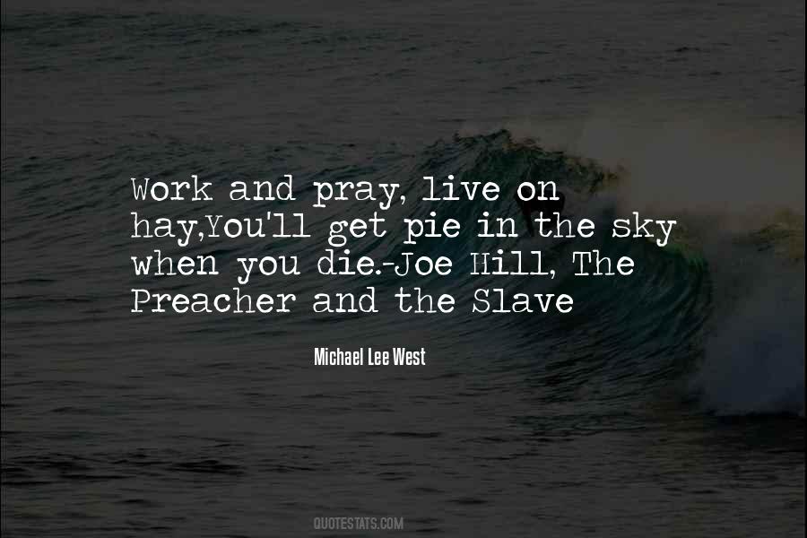 Prayer Without Work Quotes #261291
