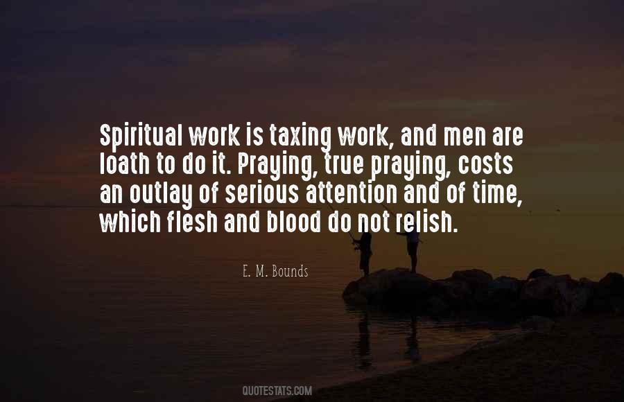 Prayer Without Work Quotes #309775