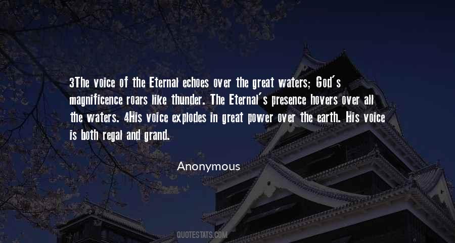 Eternal Echoes Quotes #214046