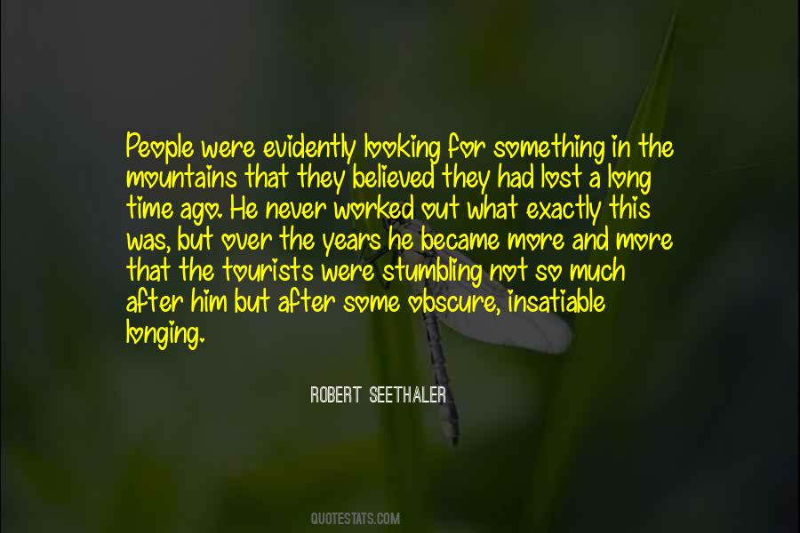 Lost In The Mountains Quotes #1465169