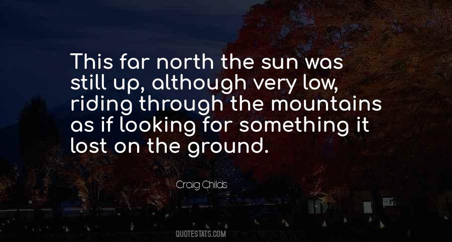 Lost In The Mountains Quotes #1570138