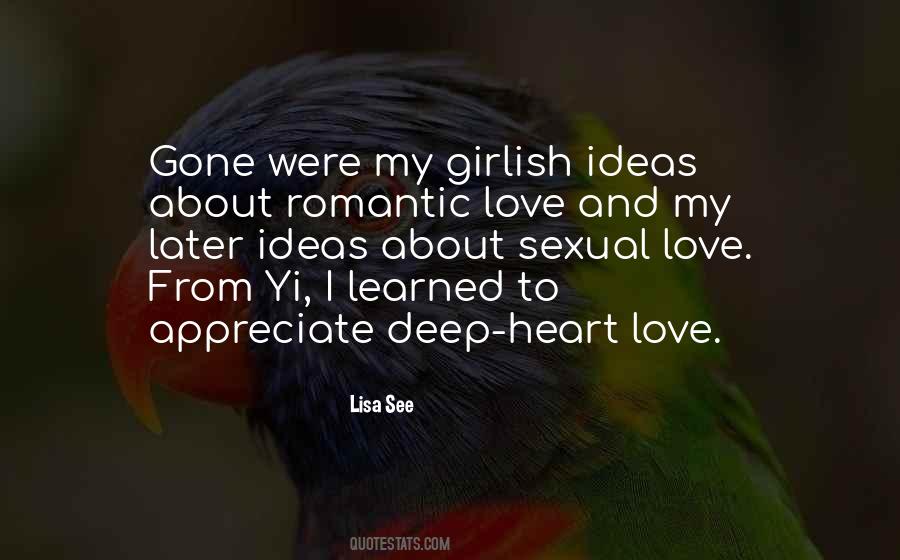Love And Appreciate Quotes #1556628