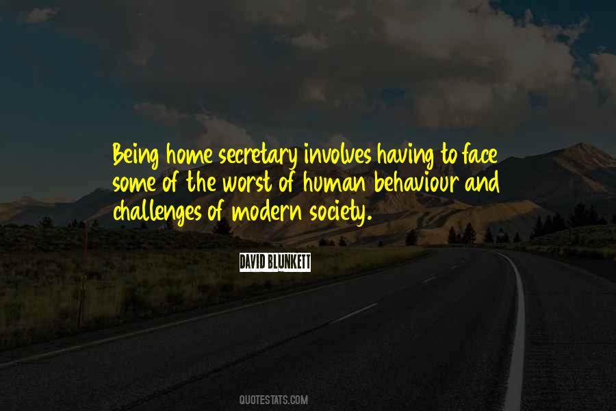 Being Modern Quotes #1260871