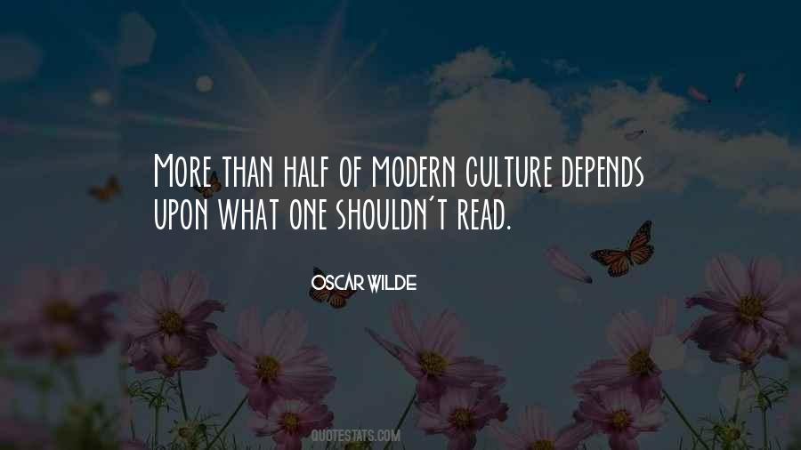 Being Modern Quotes #1644256