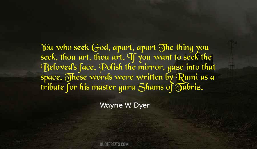 God Mirror Quotes #326413